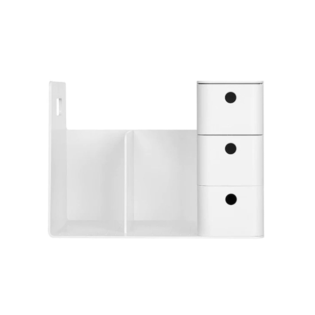 Litem | Combo Book Rack with 3 Drawers| 2 Bookshelf| 1 Pen Stand | Mint