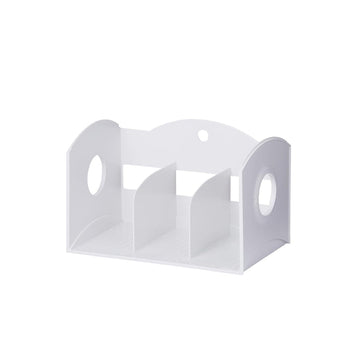 Litem Multi Book Shelf | 3 Tiers | White