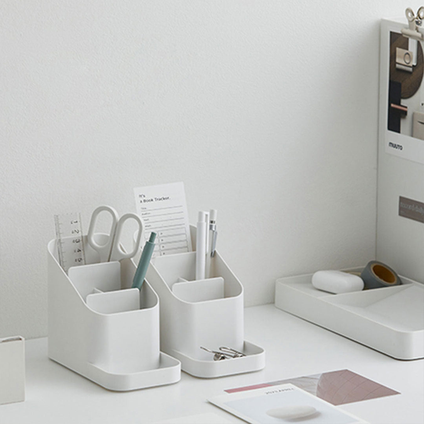Litem | Desktop Holder Mini | White