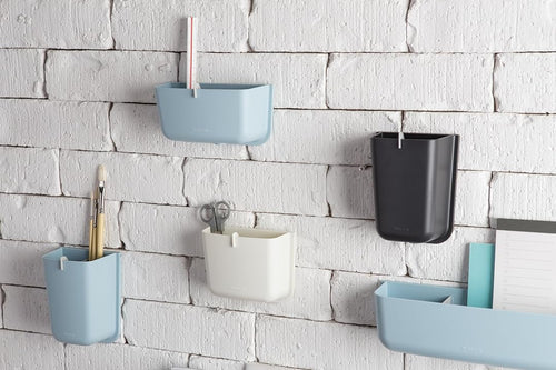 Litem | Wall Mounted | Organizer |  Dark Grey | Myroom | For Office  Home & Kitchen