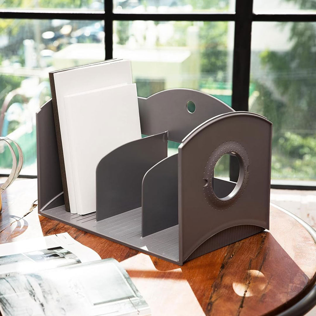 Litem | Multi Book Shelf | 3 Tiers | Grey