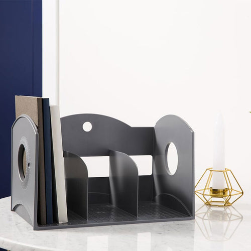 Litem | Multi Book Shelf | 3 Tiers | Grey