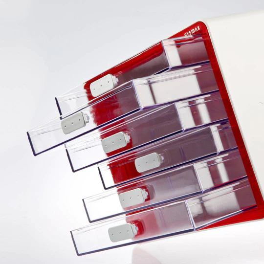 Sysmax | Multi Utility Mini Cabinet | 5 Drawers |Organizer | Red |For Office & Home