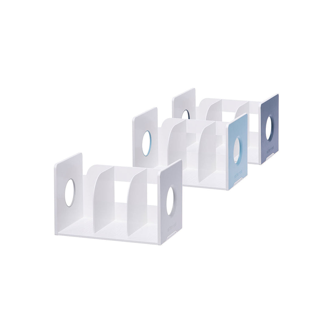 Litem | Book Rack with  3 Compartments | Organiser | Mint | My Room