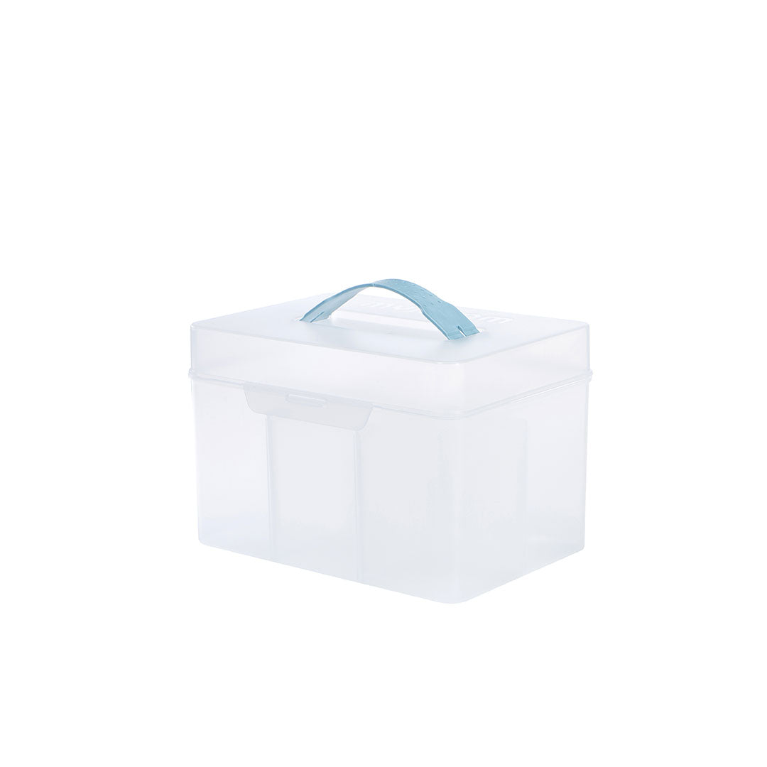 Litem | Multi Utility Storage Box With Lid | Orgnaizer | Smog |My Cube|  For Office & Home