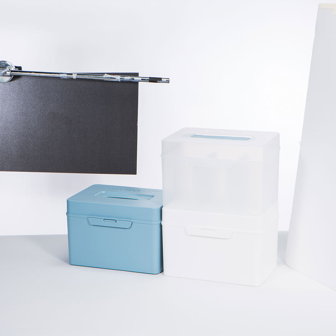 Litem | Multi Utility Storage Box With Lid | Orgnaizer | Smog |My Cube|  For Office & Home