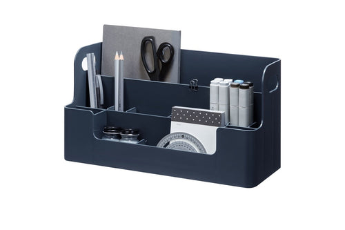 Sysmax | Neo Desk Organizer | Adjustable Compartments| Prussian Blue