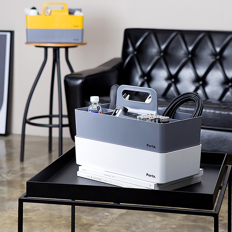 Litem | Portable | Stackable | Porta Organizer | Ivory|For Office Home & Kitchen