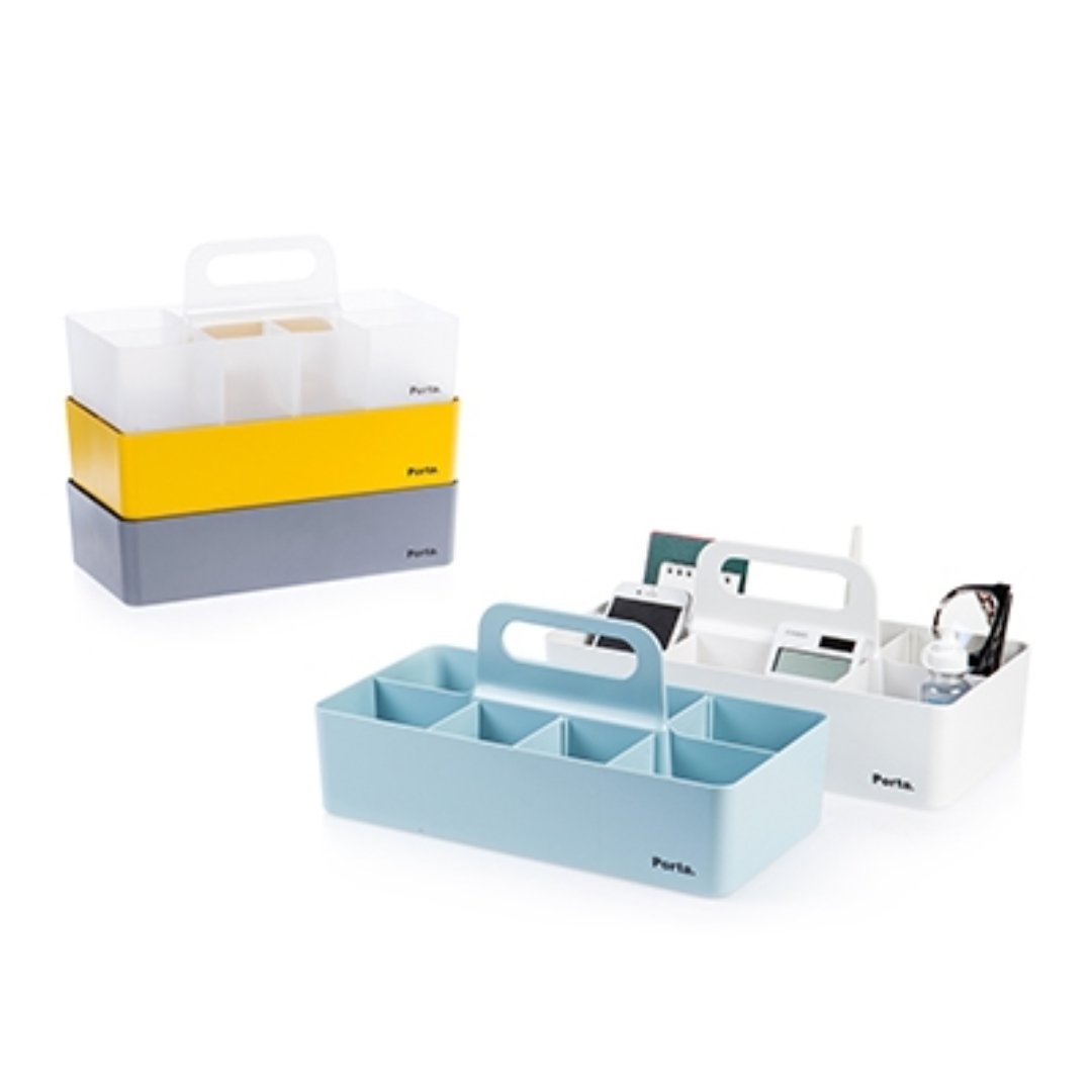 Litem | Portable | Stackable | Porta Organizer | Mint |For Office Home & Kitchen