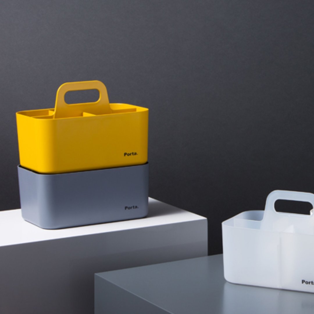 Litem | Portable | Stackable | Organizer | Smog |Porta Compact |For Office Home & Kitchen