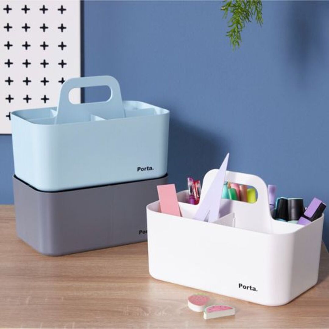 Litem | Portable | Stackable | Organizer | Mint |Porta Compact |For Office Home & Kitchen