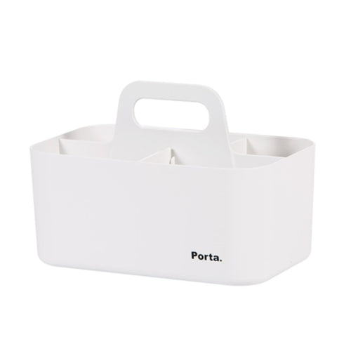 Litem | Portable | Stackable | Organizer | Ivory |Porta Compact |For Office Home & Kitchen