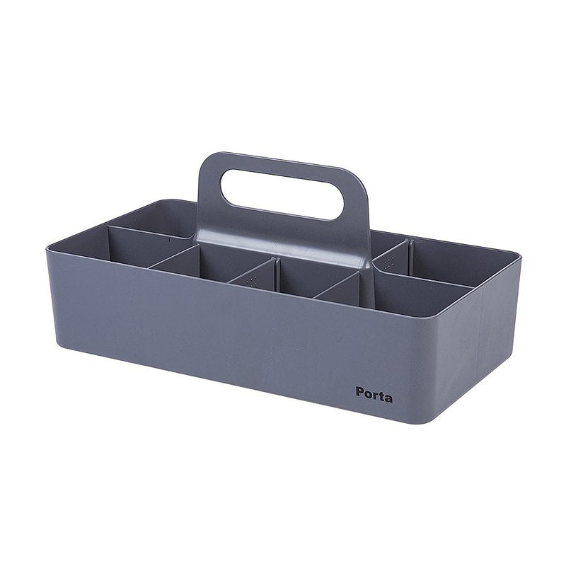Litem | Portable | Stackable | Porta Organizer | Grey|For Office Home & Kitchen