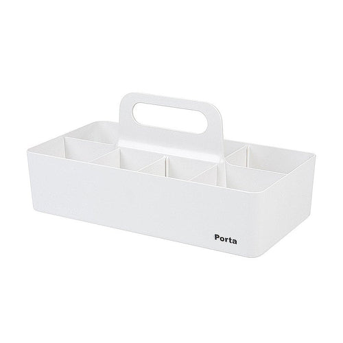 Litem | Portable | Stackable | Porta Organizer | Ivory|For Office Home & Kitchen