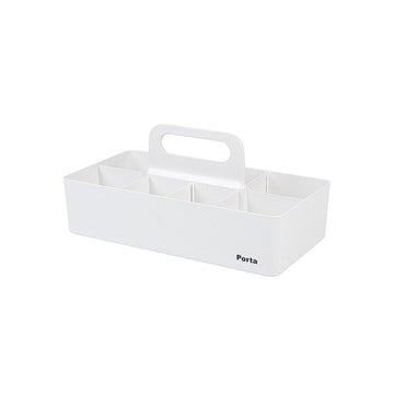 Litem | Portable | Stackable | Porta Organizer | Ivory|For Office Home & Kitchen