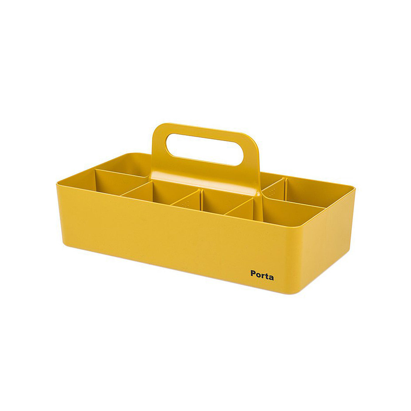 Litem | Portable | Stackable | Porta Organizer | Yellow |For Office Home & Kitchen