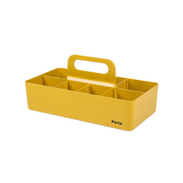 Litem | Portable | Stackable | Porta Organizer | Yellow |For Office Home & Kitchen