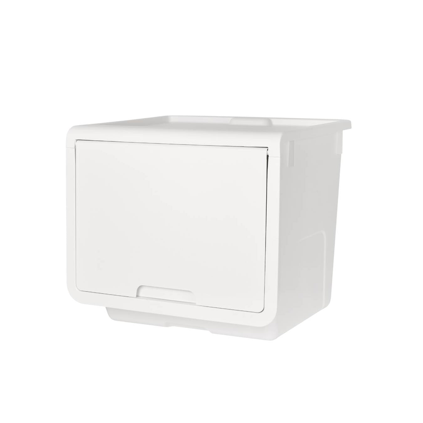 Litem | Multi Utility Storage  Box |Organizer  | Ivory | Roomax Cube Plus | For Office & Home