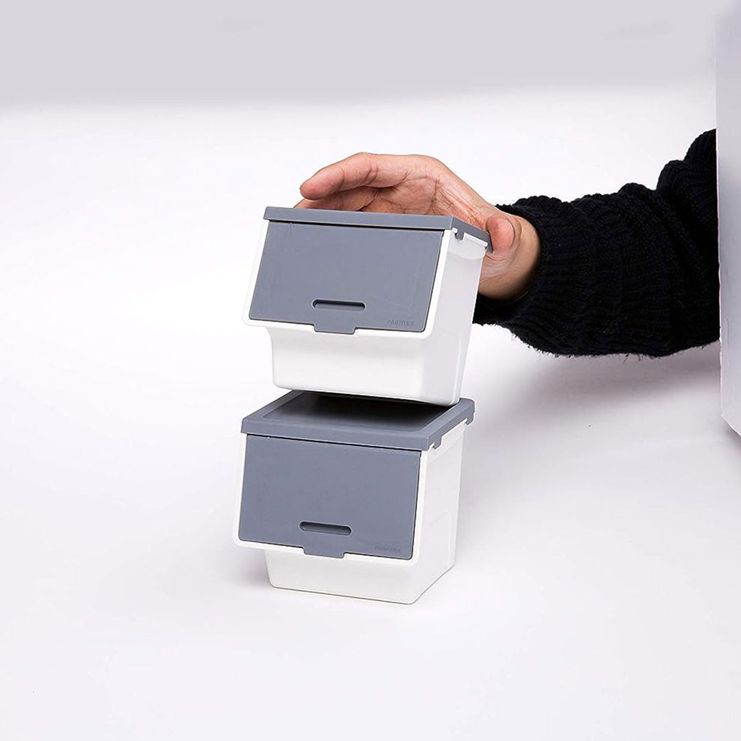 Litem | Multi Utility Mini Storage Box  | Grey | Roomax Mini