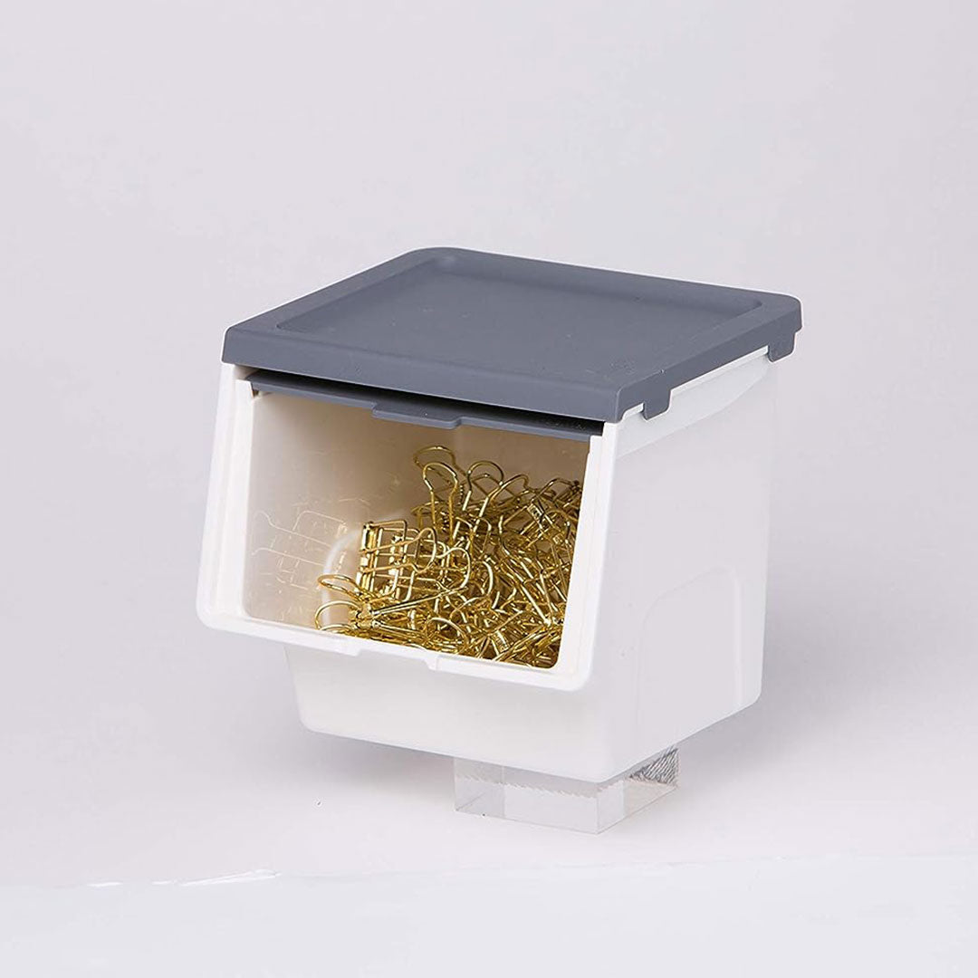 Litem | Multi Utility Mini Storage Box  | Grey | Roomax Mini