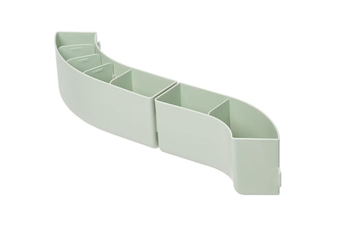 Litem |Pen Stand | Organiser | 6 Compartment | Sage Green |  Train