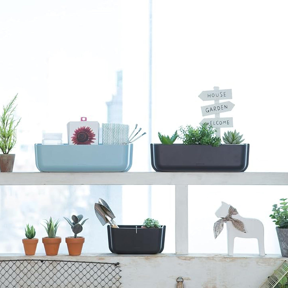 Litem | Wall Mounted | Organizer |  Dark Grey | Myroom | For Office  Home & Kitchen