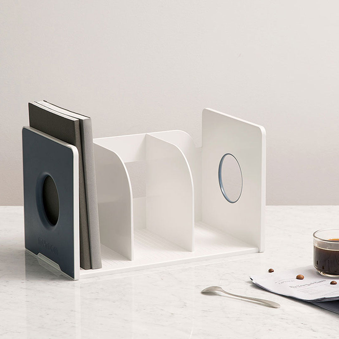 Litem | Book Rack with  3 Compartments | Organiser | Mint | My Room