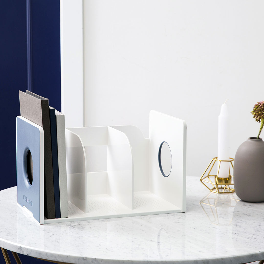 Litem | Book Rack with  3 Compartments | Organiser | Mint | My Room