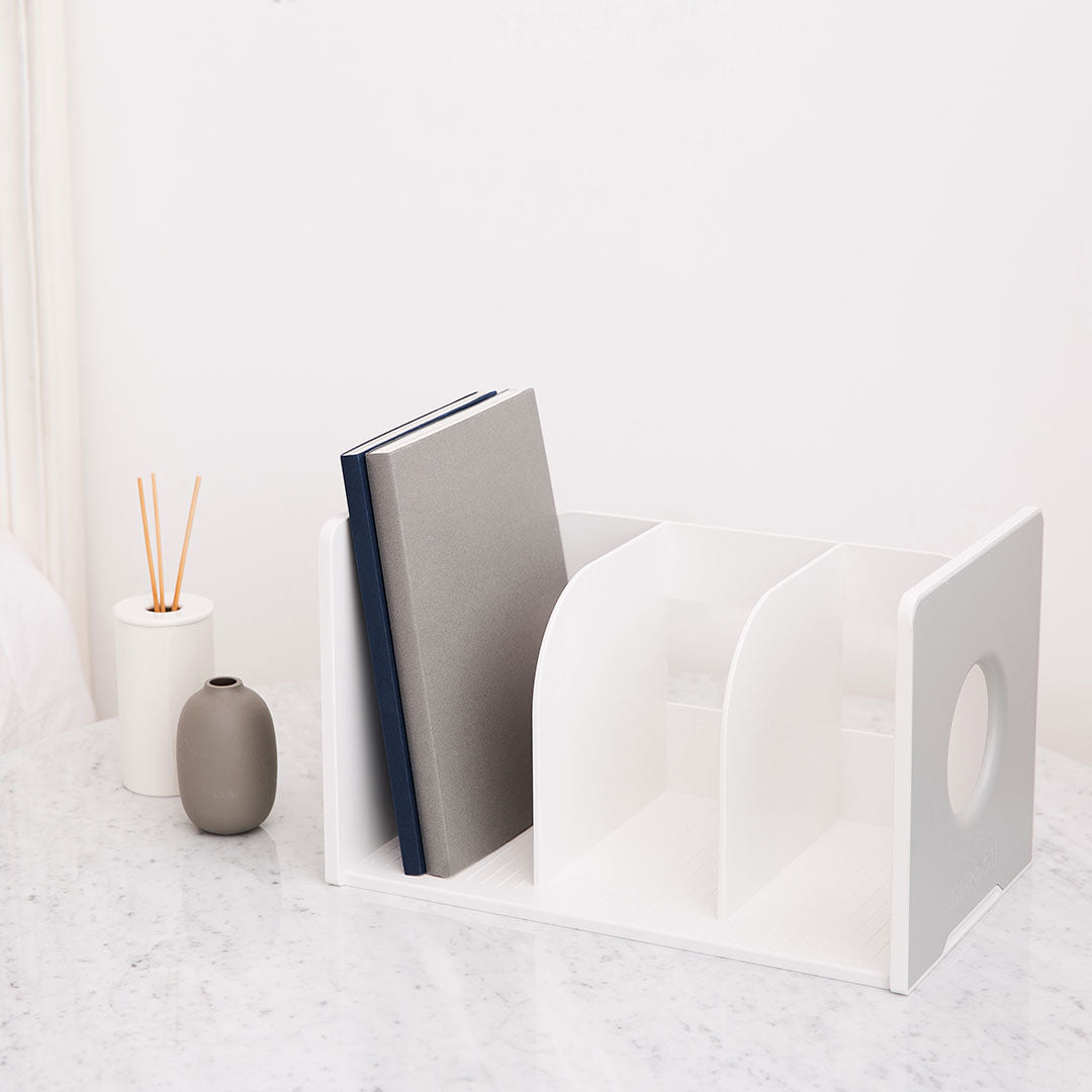 Litem | Book Rack with  3 Compartments | Organiser | Mint | My Room