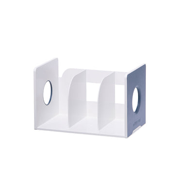 Litem | Book Rack with  3 Compartments | Organiser | Navy | My Room