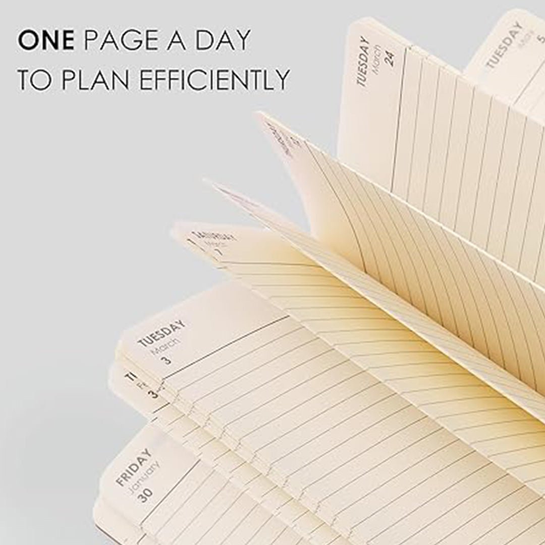 myPAPERCLIP 2026 Daily Planner M1 | Medium Size | Mint | Soft Cover | 384 Pages, 80 GSM | Mint - penpencilink