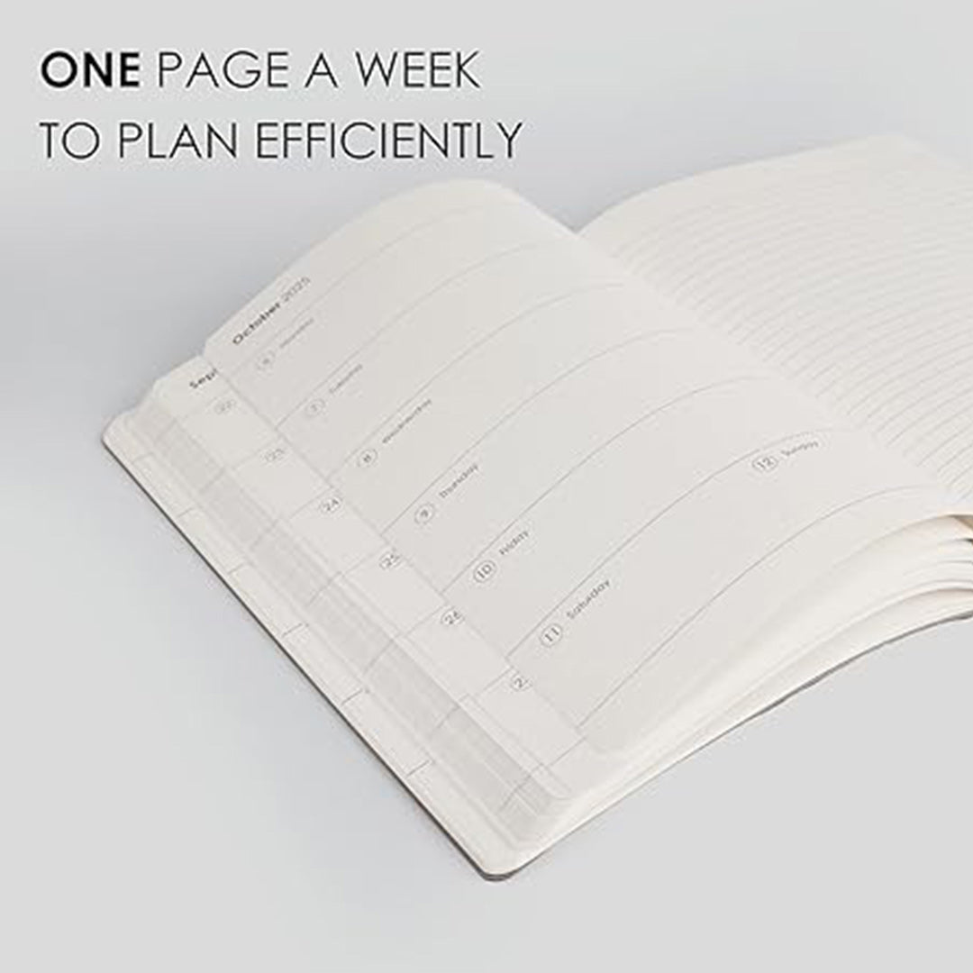 myPAPERCLIP 2026 Weekly Planner | A5 Size | Soft Cover | 192 Pages, 80 GSM | Imperial Blue - penpencilink