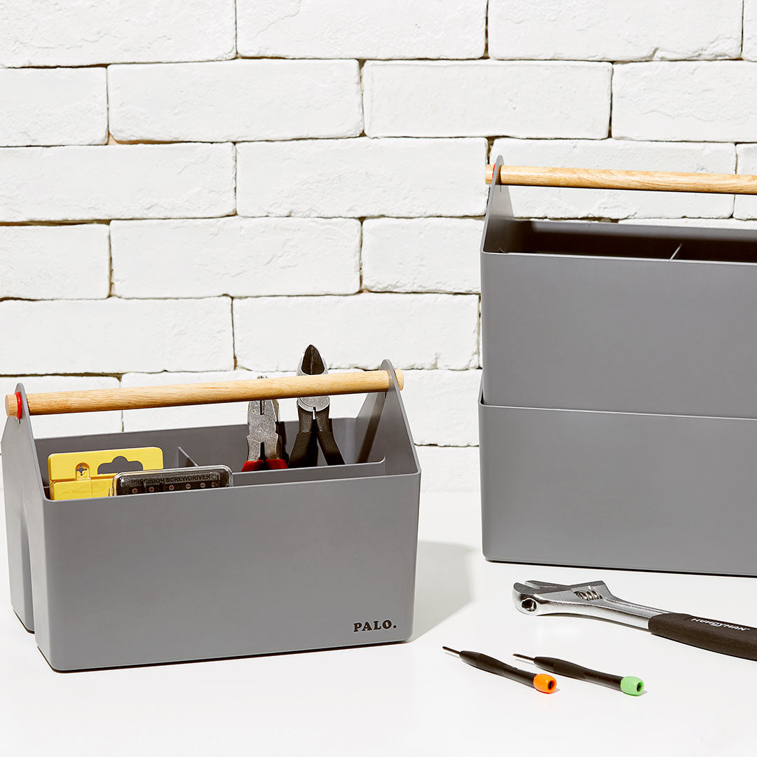 Litem | Multi Utility Storage Basket | Ivory |  Palo | For Office Home & Kitchen