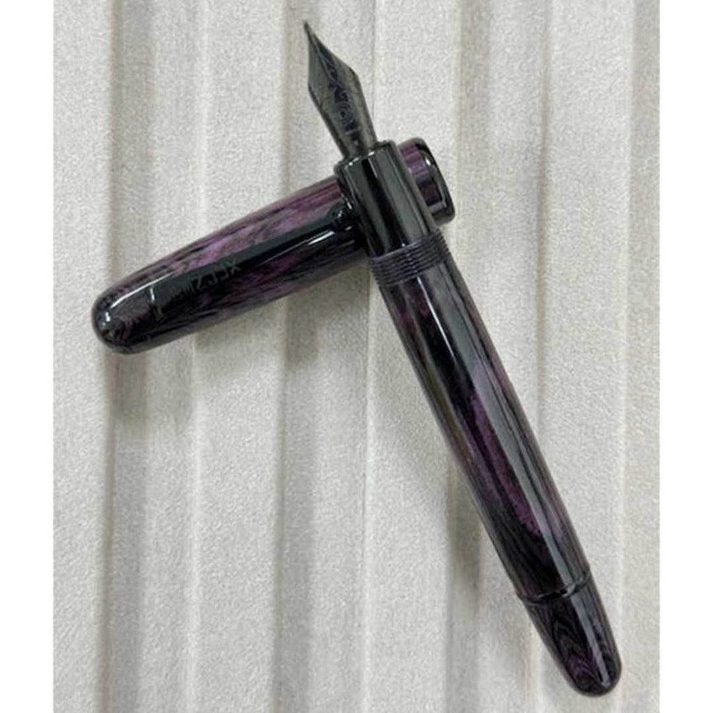 Penlux | Elite | Select Ebonite | Fountain Pen | Purple Black