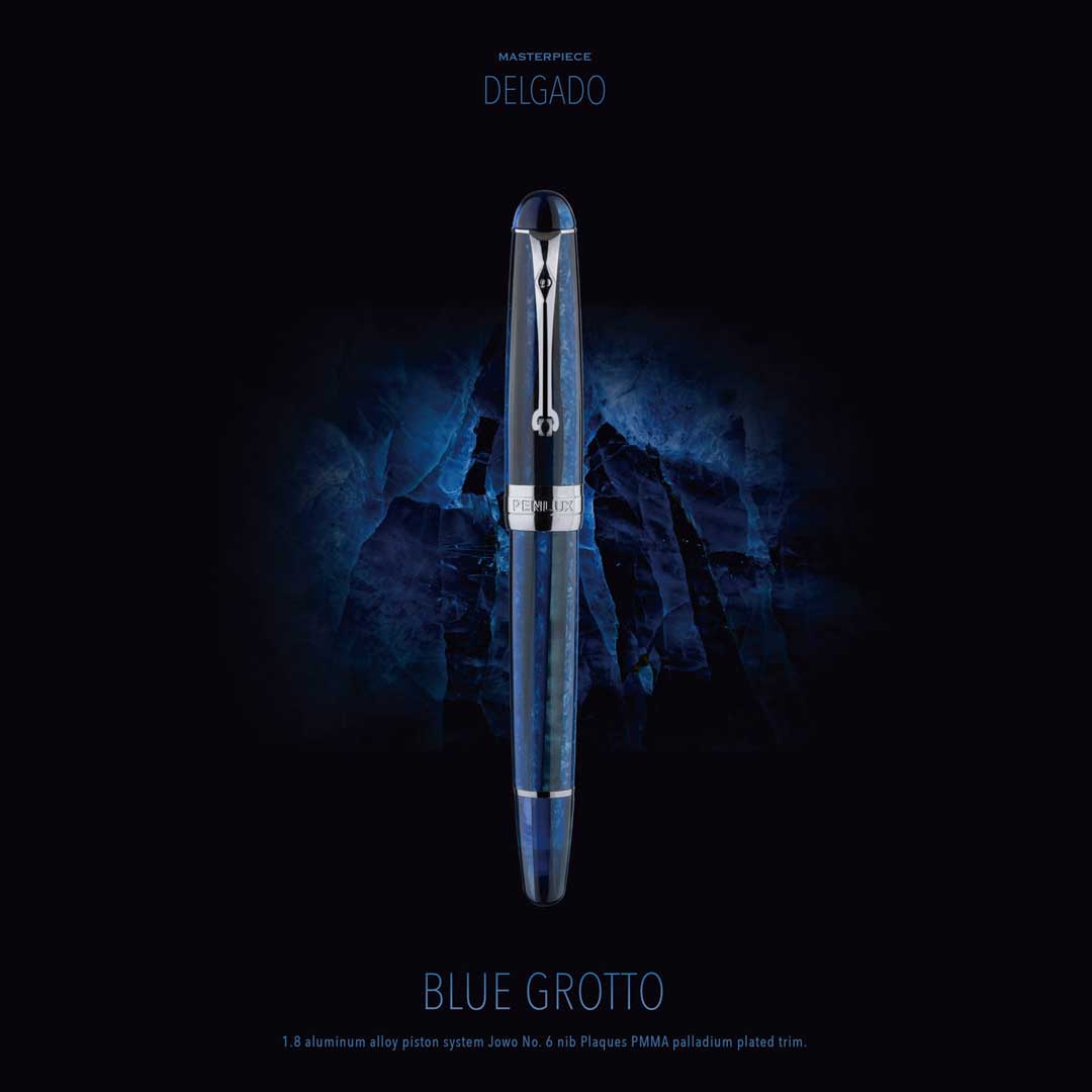 Penlux | Fountain Pen | Delgado | Blue Grotto
