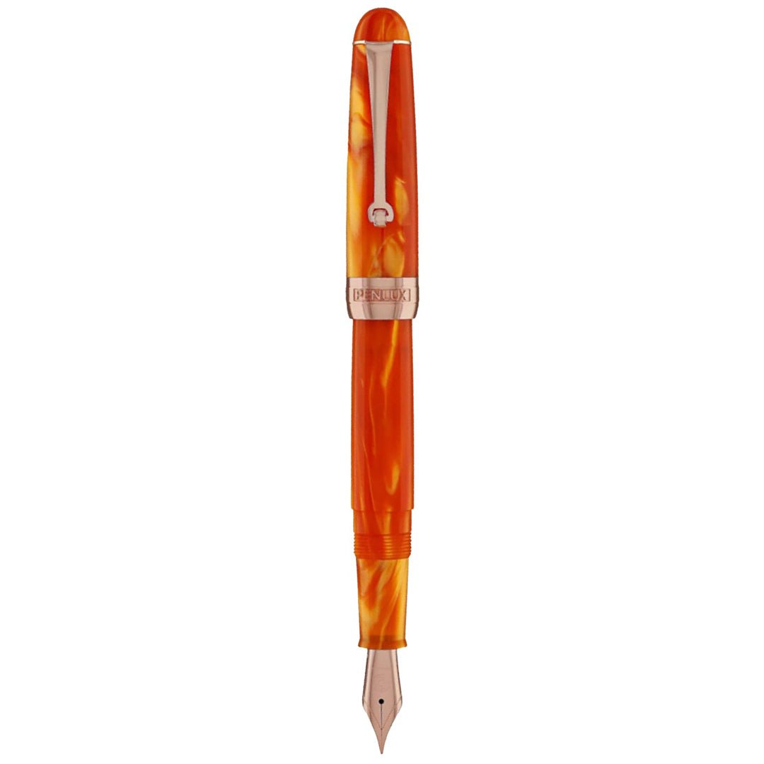 Penlux | Fountain Pen | Delgado | Tangerine - penpencilink