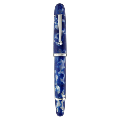 Penlux | Koi | Fountain Pen | King Body | Blue & White | Piston Filling
