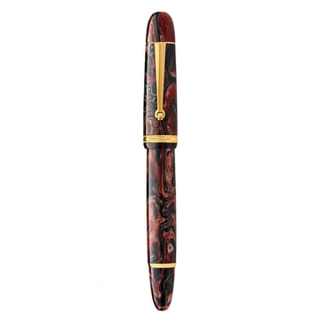 Penlux | Masterpiece Grande | Fountain Pen | Marble Wave | Piston Filling