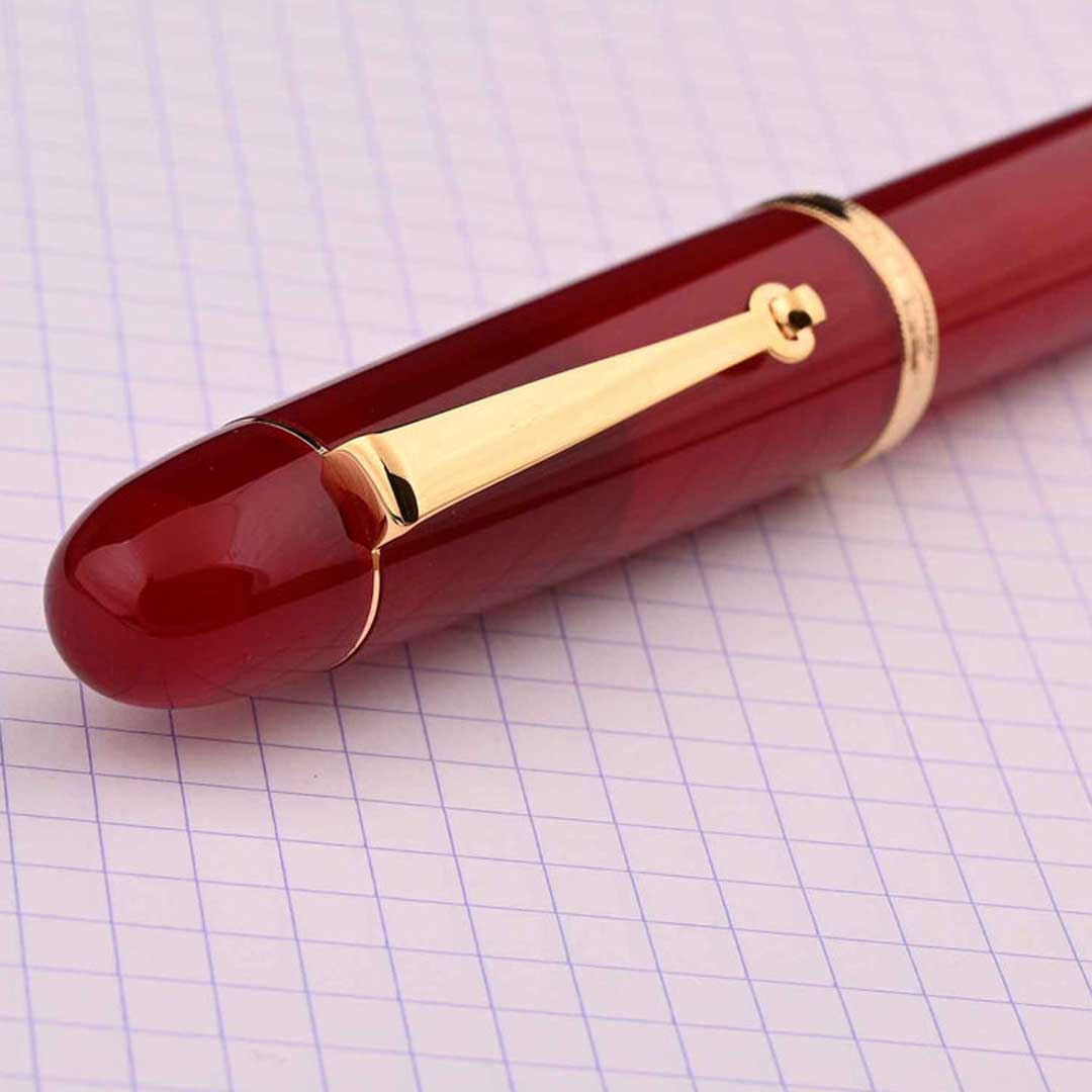 Penlux | Masterpiece Grande | Fountain Pen | Daybreak | Red | Piston Filling