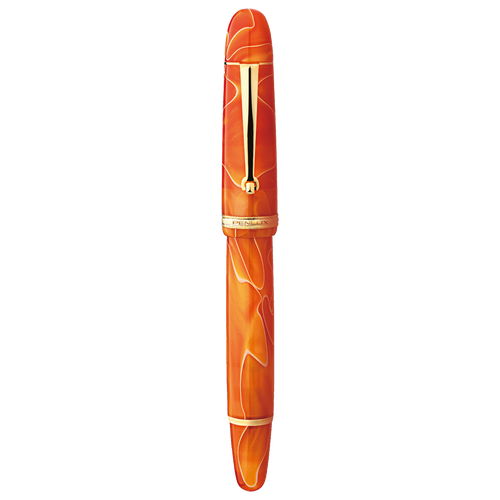 Penlux | Fountain Pen | Grande | Orange Swirl