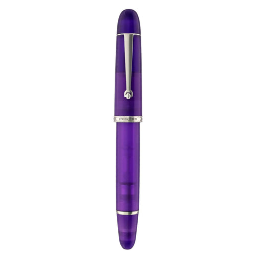 Penlux | Masterpiece Grande | Fountain Pen | Aurora Australis | Purple | Piston Filling