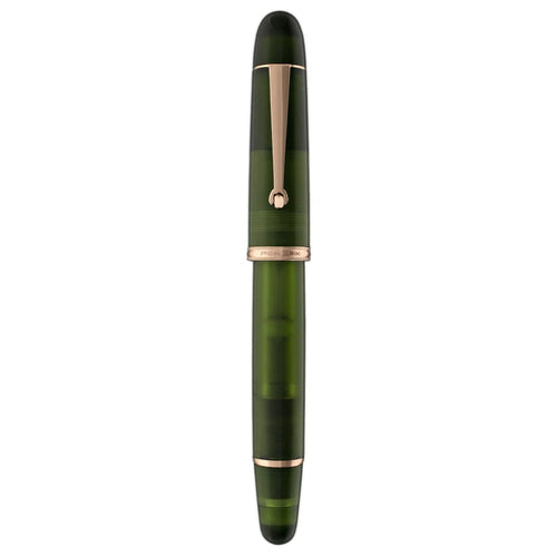 Penlux | Masterpiece Grande | Fountain Pen | Rain Forest | Green | Piston Filling