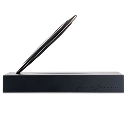 Pininfarina | Cambiano | Black Edition | Ballpoint Pen | Solid Wood Base
