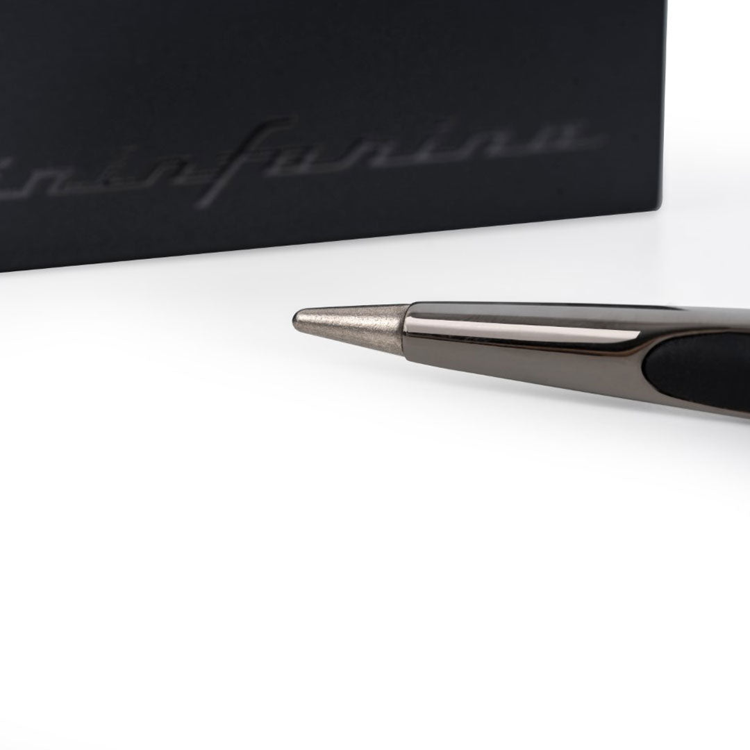 Pininfarina | Cambiano | Black Edition | Ballpoint Pen | Solid Wood Base