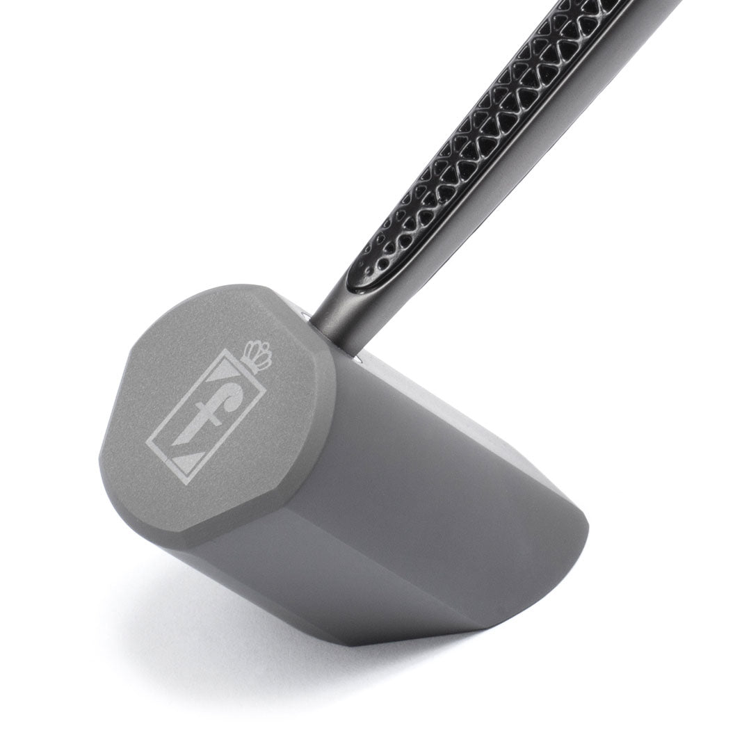 Pininfarina | Cambiano Transitions | Titanium | Ballpoint Pen | Inclined Desk Stand