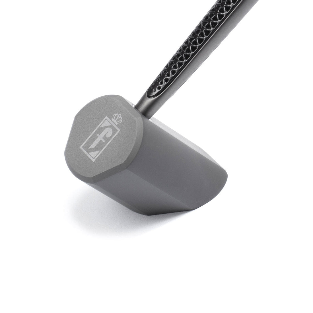 Pininfarina | Cambiano Transitions | Titanium | Ballpoint Pen | Inclined Desk Stand