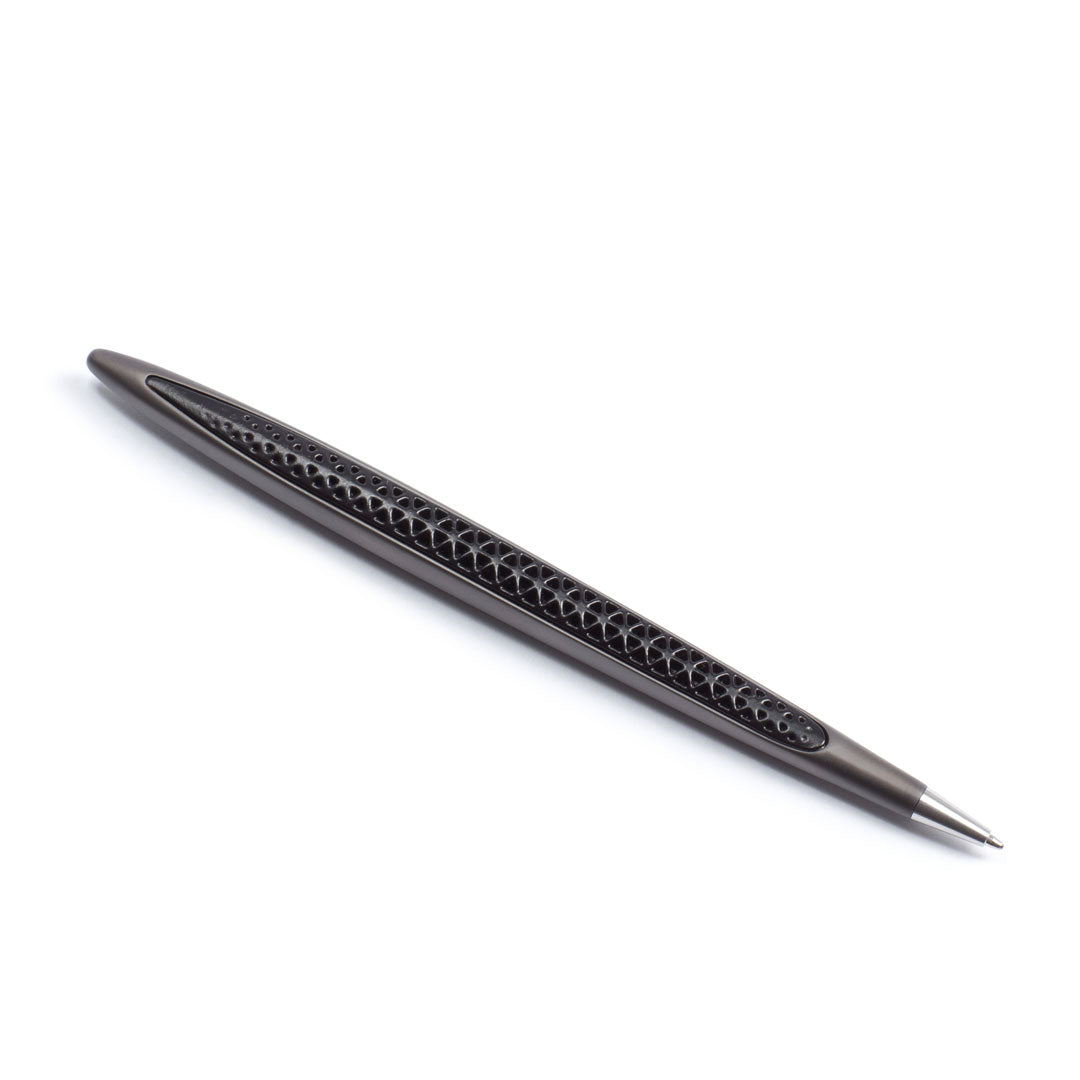 Pininfarina | Cambiano Transitions | Titanium Ethergraf Tip | Inclined Desk Stand