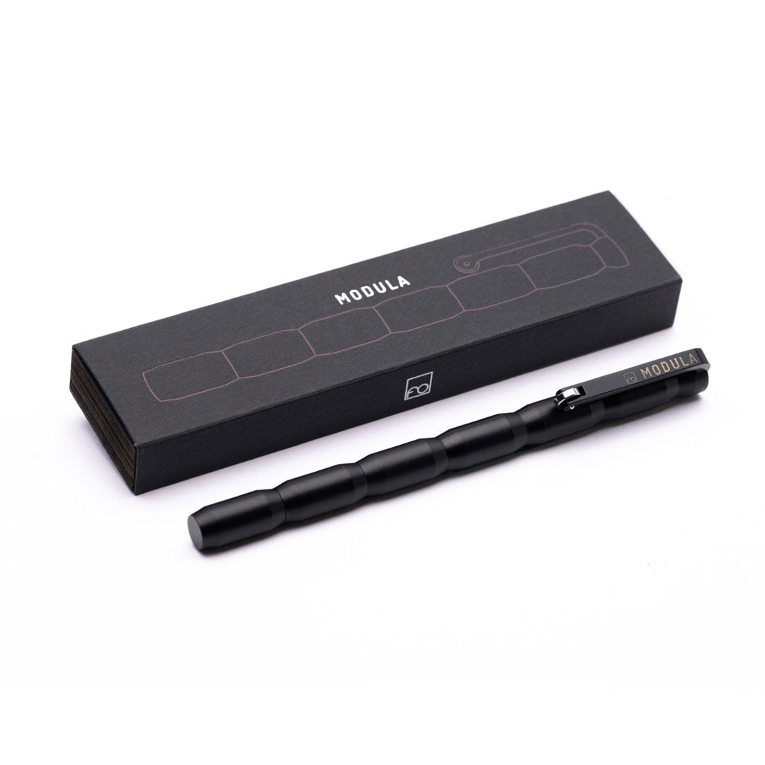 Pininfarina | Forever Modula | Aluminum | GrafeeX Tip Pencil & Ballpoint Pen | Black