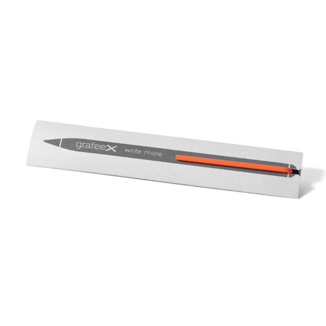 Pininfarina | Grafeex | Graphite Pencil | Brass Barrel | Orange
