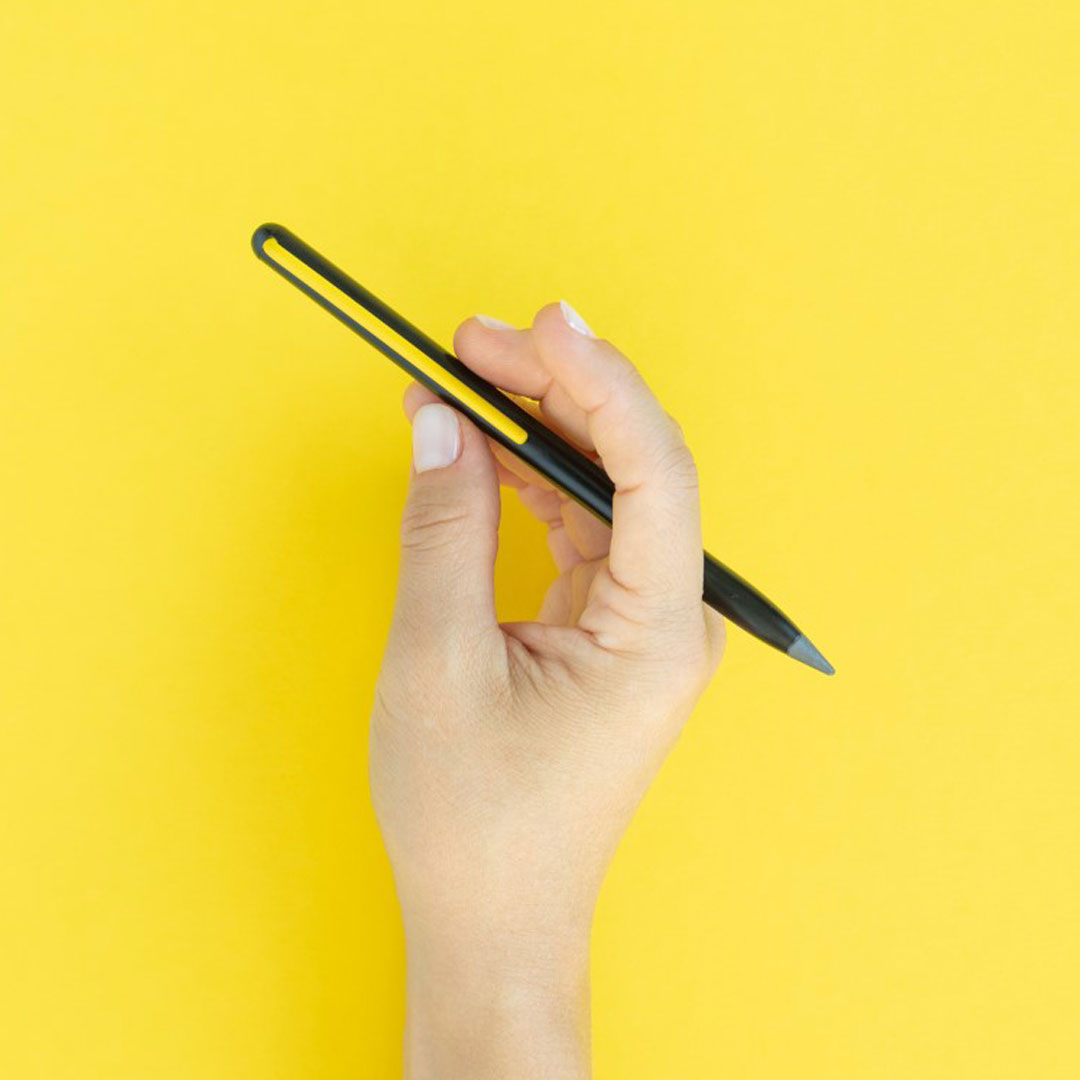 Pininfarina | Grafeex | Graphite Pencil  Brass Barrel | Yellow |  0.7mm Mechanical Pencil